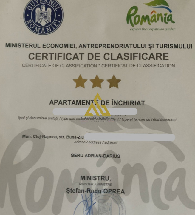 2 camere in Sophia Residence, 53 mp, etaj 1 din 2, garaj