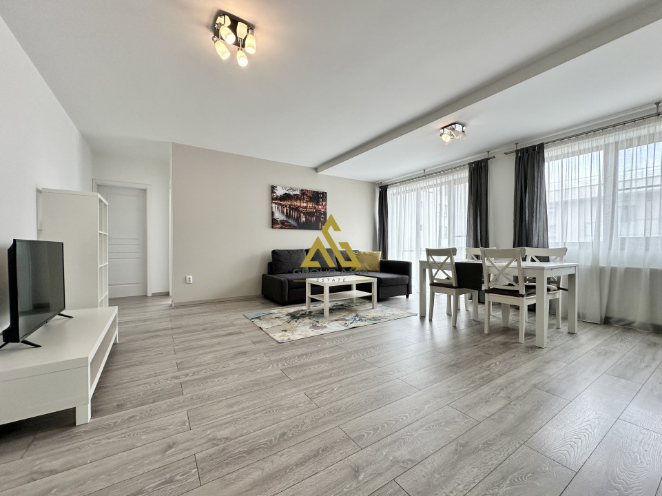 Apartament spatios cu 2 camere, parcare, zona Grand Hotel Italia
