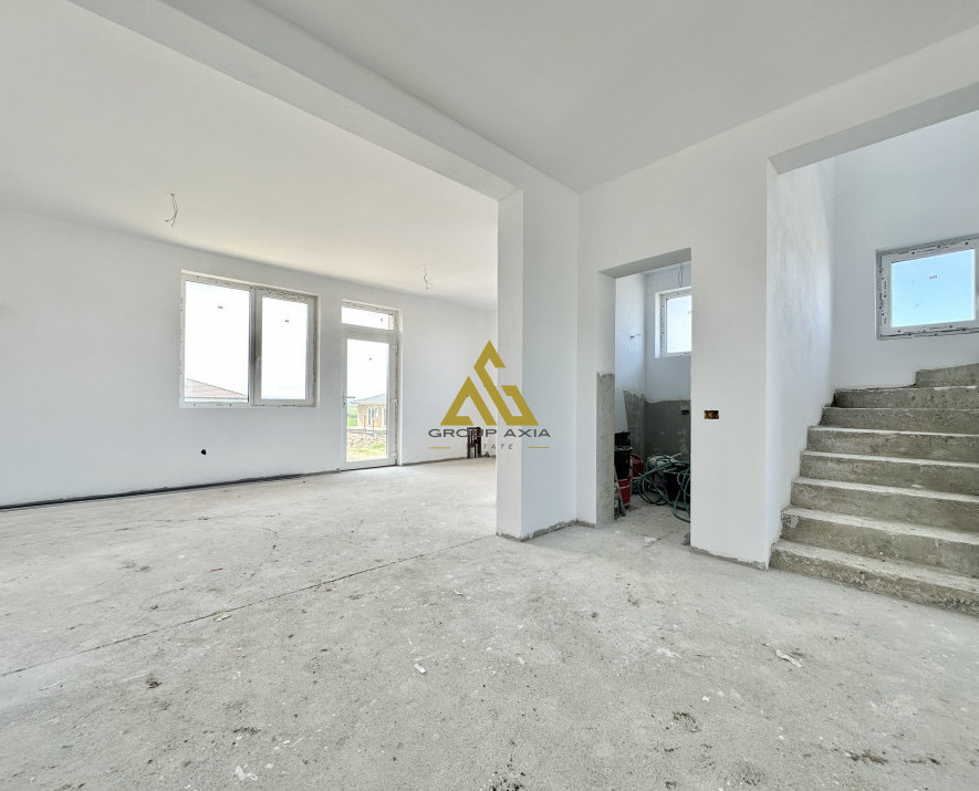 Casa individuala, 150 mp, 4 camere, 4 bai, teren 450 mp, Dezmir