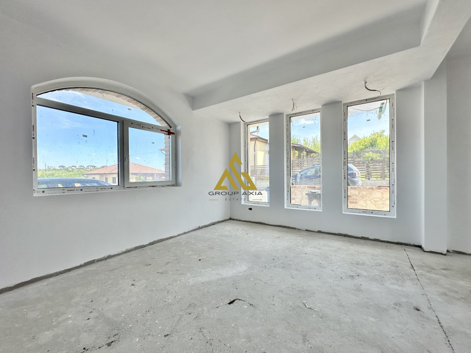 Casa individuala, 150 mp, 4 camere, 4 bai, teren 450 mp, Dezmir