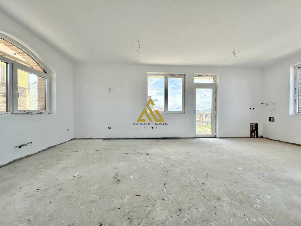 Casa individuala, 150 mp, 4 camere, 4 bai, teren 450 mp, Dezmir