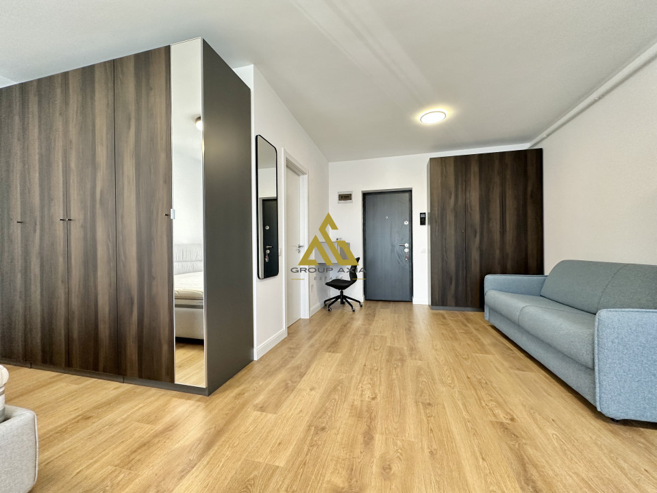 Apartament 1 camera, tip studio, garaj, Andrei Muresanu Sud