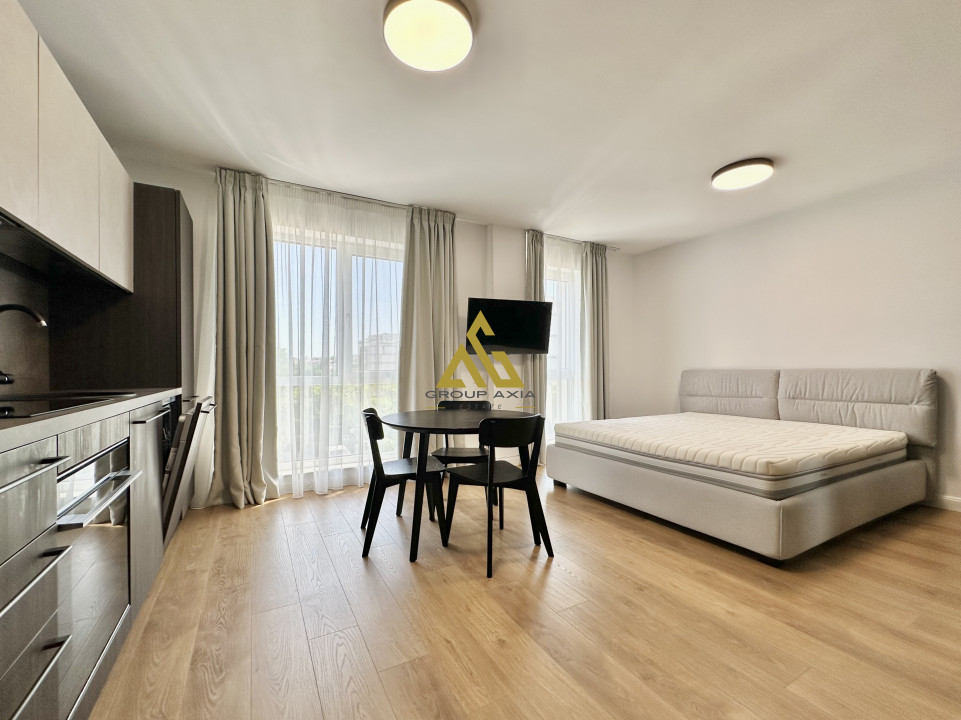 Apartament 1 camera, tip studio, garaj, Andrei Muresanu Sud