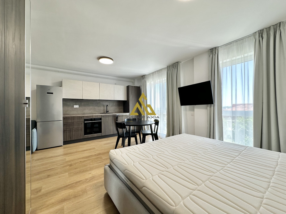 Apartament 1 camera, tip studio, garaj, Andrei Muresanu Sud