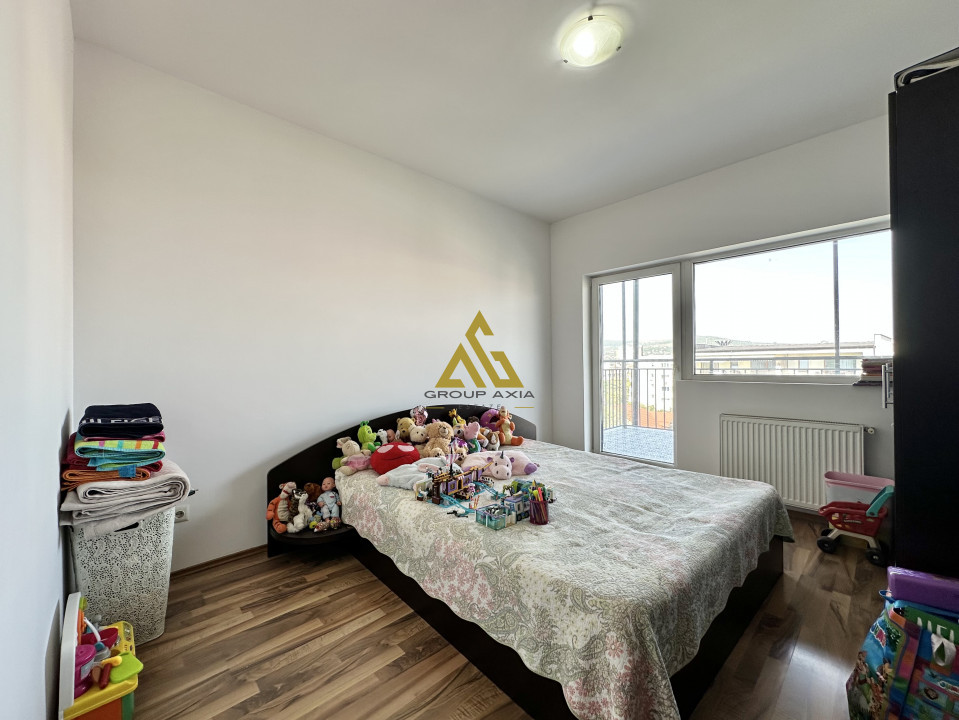 Apartament 2 camere, zona The Office, 57 mp, terasa 22 mp, bloc nou
