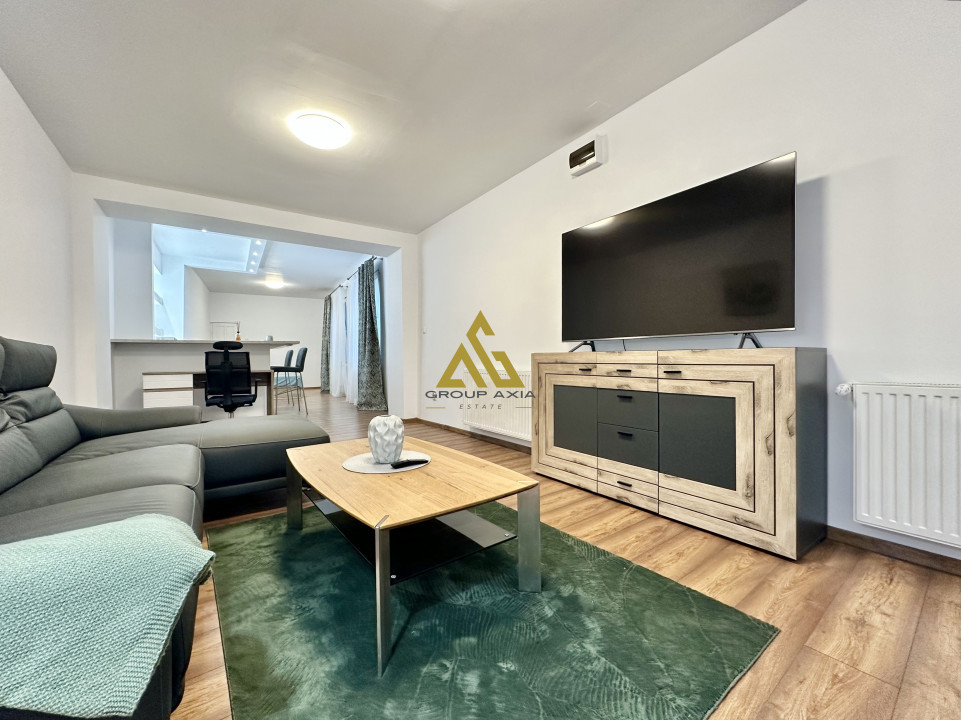 Apartament 1 camera, NOU,deosebit de spatios, terasa 40 mp,UMF, Hasdeu