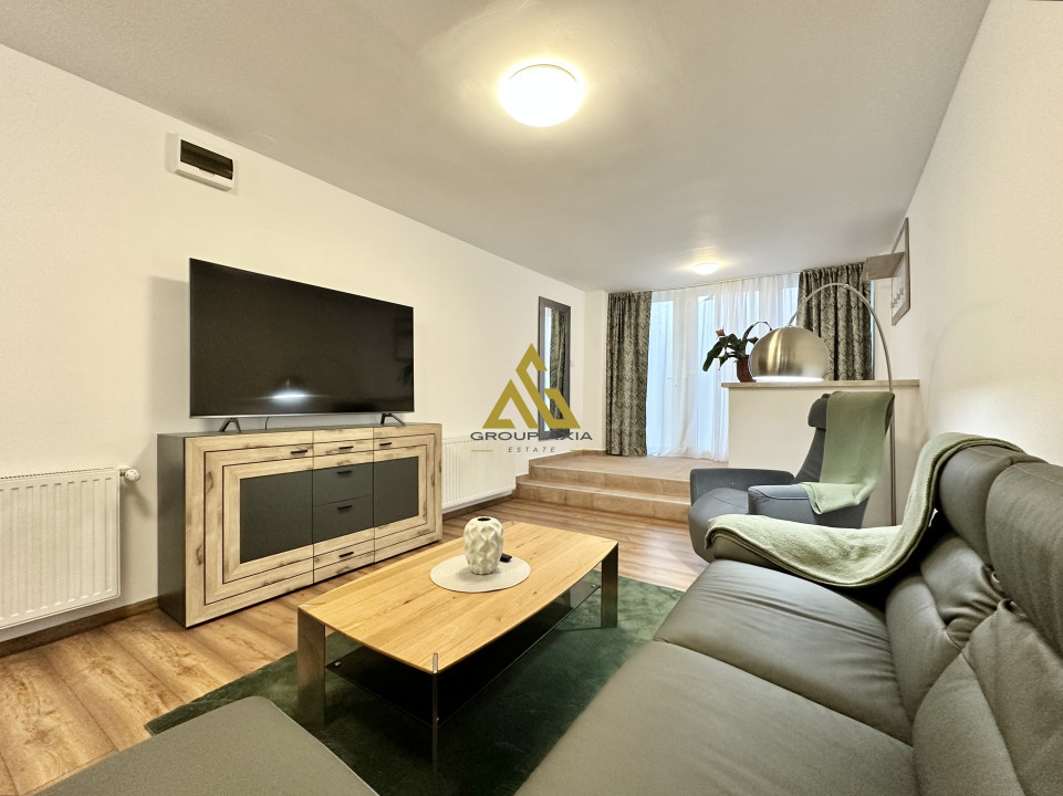 Apartament 1 camera, NOU,deosebit de spatios, terasa 40 mp,UMF, Hasdeu