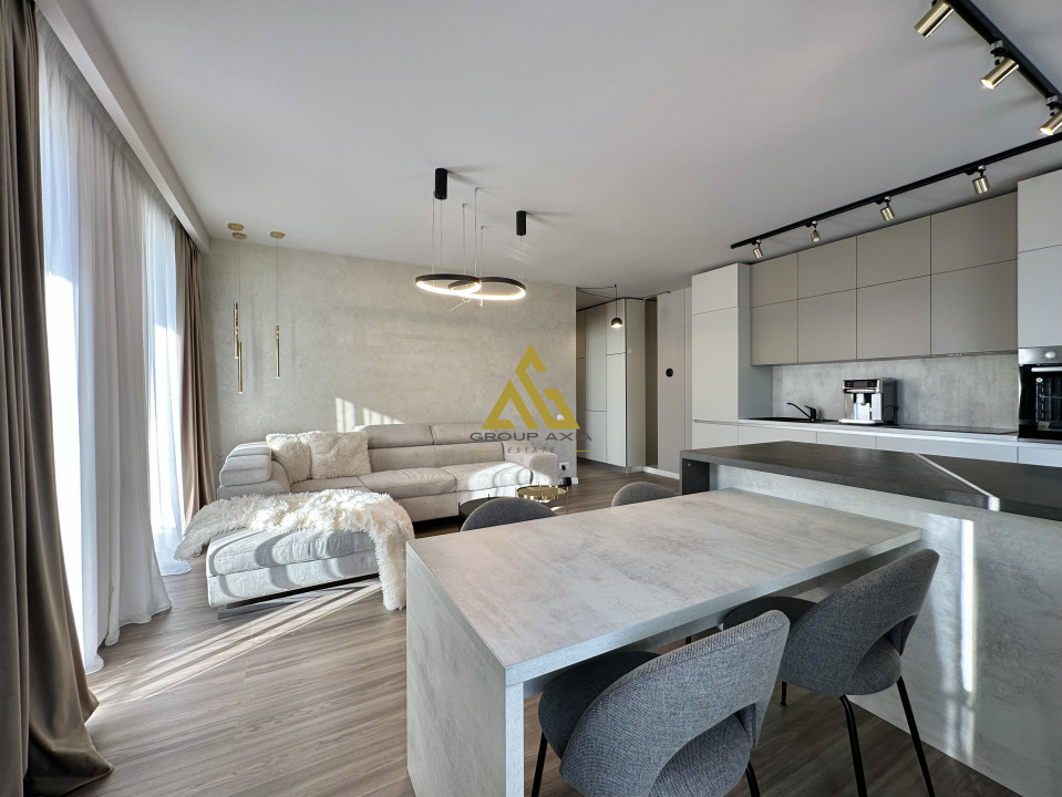 Inchiriere Apartament 2 camere, standarde LUX, garaj, Azoria