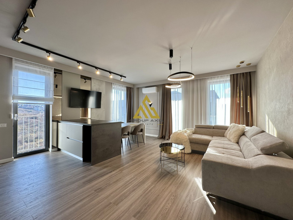 Inchiriere Apartament 2 camere, standarde LUX, garaj, Azoria
