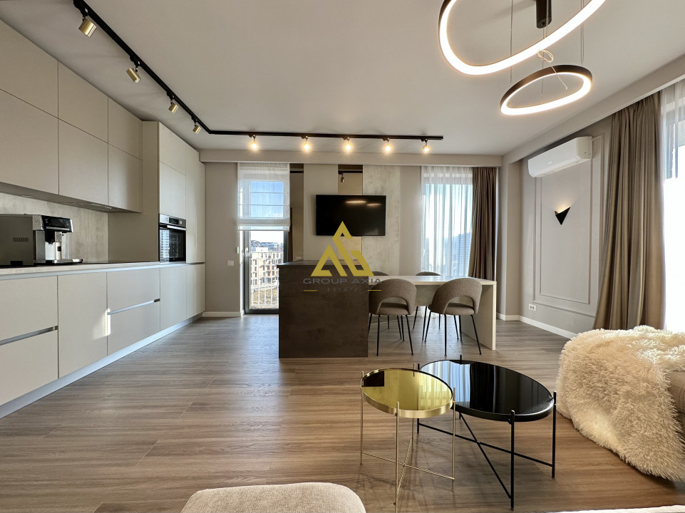 Inchiriere Apartament 2 camere, standarde LUX, garaj, Azoria