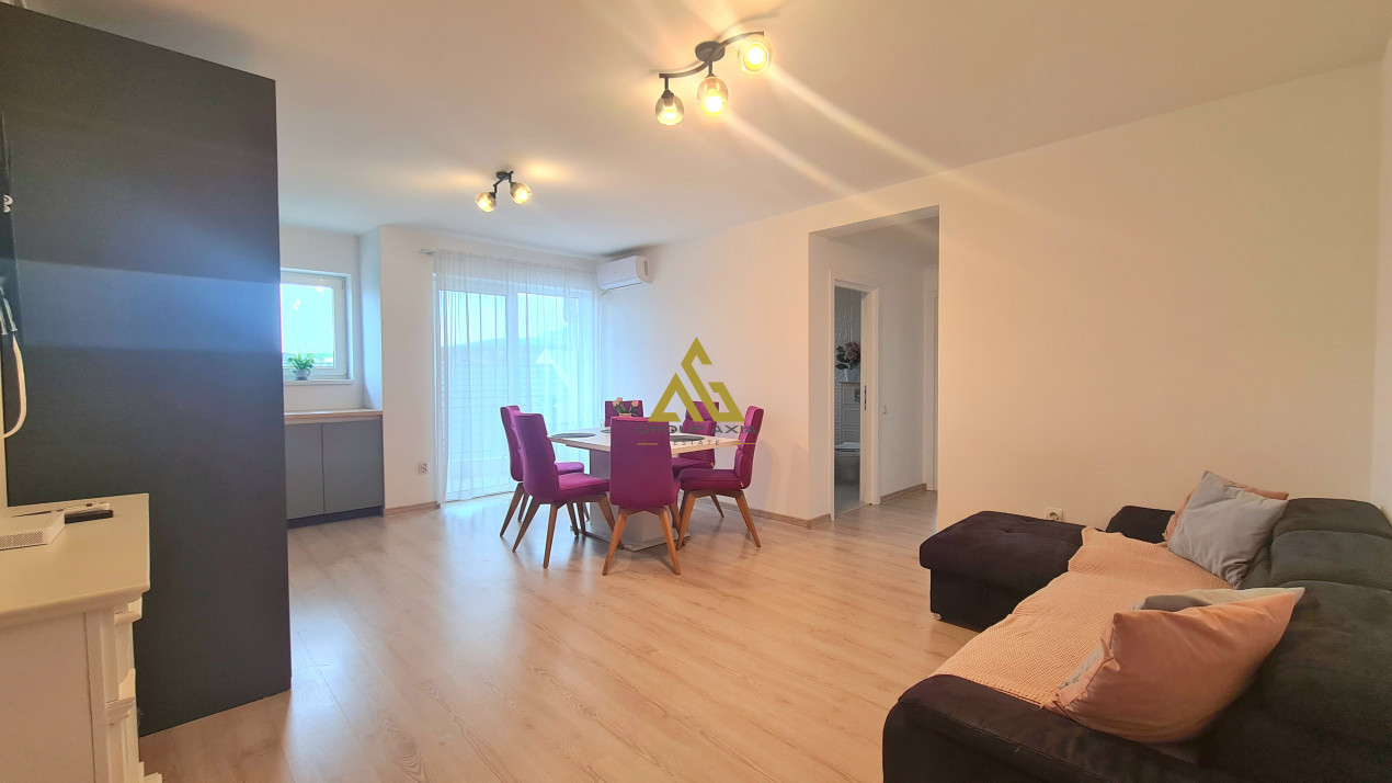 3 camere, 65 mp, 2 balcoane, parcare, Floresti, Tineretului