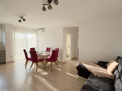 3 camere, 65 mp, 2 balcoane, parcare, Floresti, Tineretului